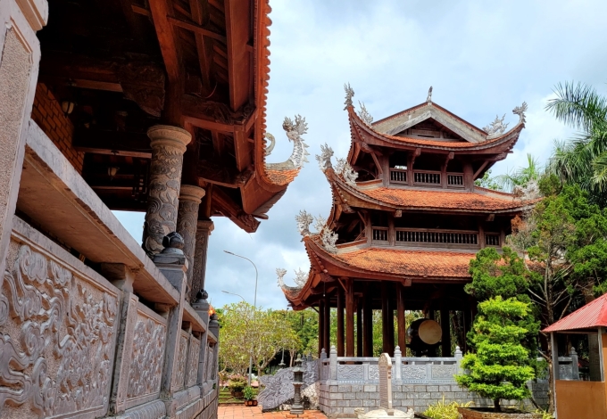 Thiền viện Trúc Lâm Phương Nam: Vẻ đẹp cổ kính giữa lòng Cần Thơ