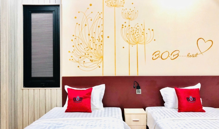 B.O.B HOTTEL CẦN THƠ- Phòng Twin room